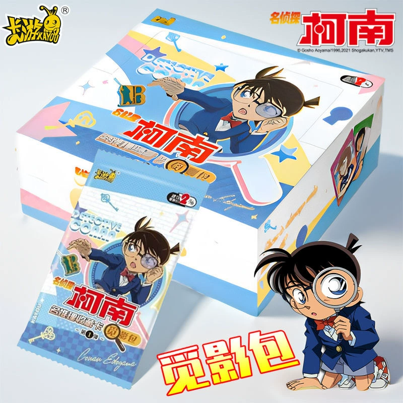 Карточная игра Detective Conan: набор «Конан и Сяолань» — полный комплект коллекционных карт (оригинальные карты)