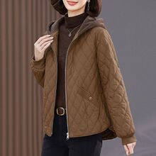 棉服小香风秋冬时尚妈妈新款洋气棉外套初冬薄款夹克女夹2025中年