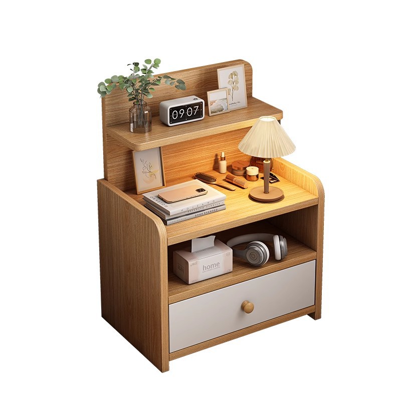 Tabera de cabecera pequeña mini dormitorio doméstico al lado de la cama almacenar armario pequeño para alquilar cabecera de cama piso