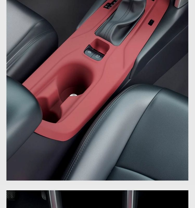 Corolla Rui Fangfeng Landa Central Control Silicone Pad Gear Water Cup Panel Protective Sticker Modification Supplies Accessories