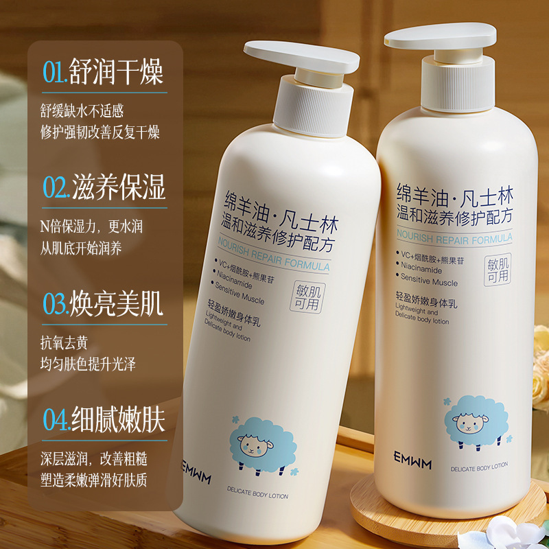 EMWM ライト＆デリケート ボディローション 500ml|undefined