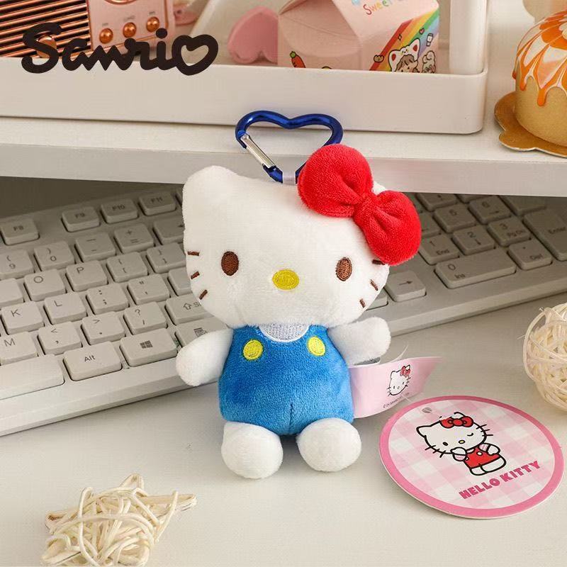 正規版ハローキティぬいぐるみかわいいバッグストラップ車のキーホルダー飾り人形彼女プレゼント|undefined