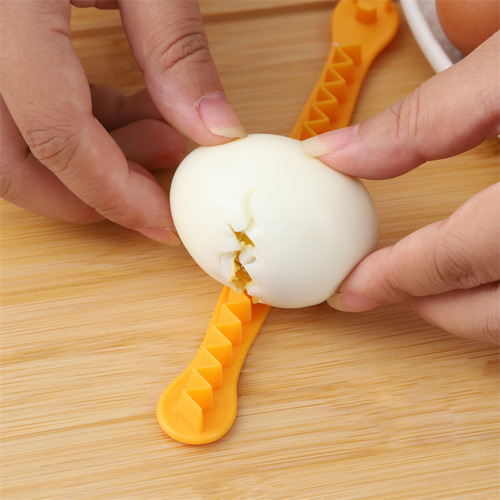 花式切蛋器厨房创意一切二花边鸡蛋分割蛋黄小鸡沙拉制作厨师工具