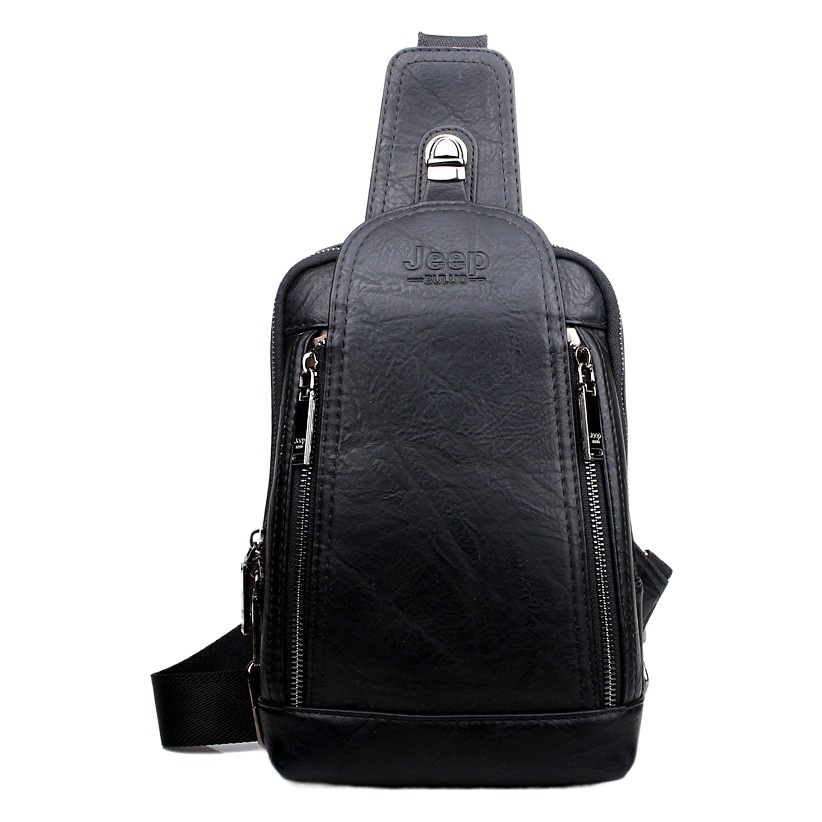 Cross-Border Wholesale Jeep Chest Bag Men's Casual Retro Men's Shoulder Bag Outdoor Sports Travel Men's Bag Crossbody Bag