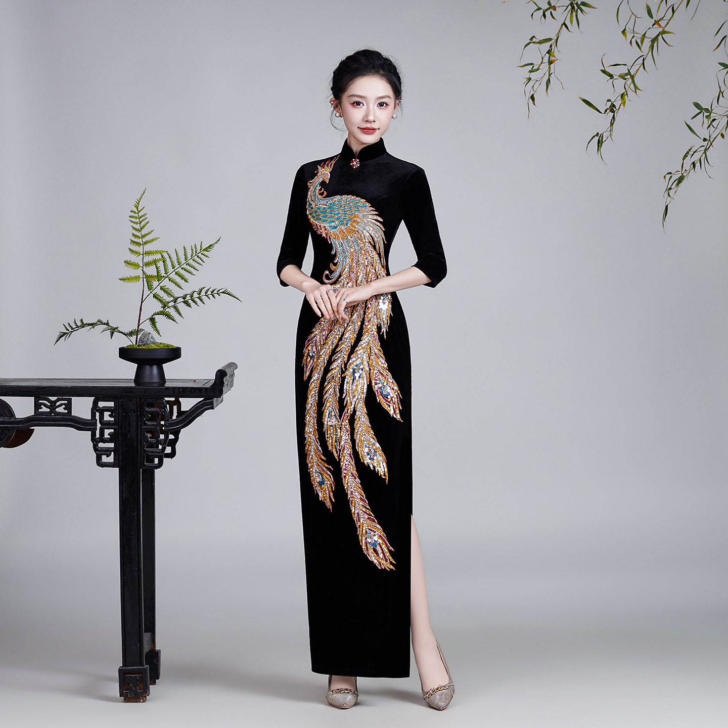 Elite elegant cheongsam