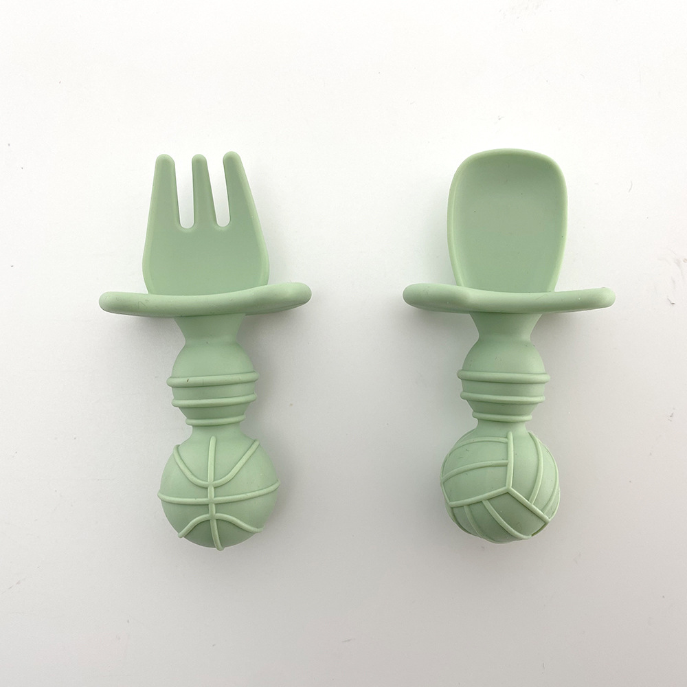 墨绿-蓝排球叉勺