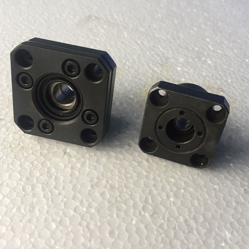 厂家批发滚珠丝杆圆形固定侧HBRW系列精密梯形丝杆支撑座固定侧