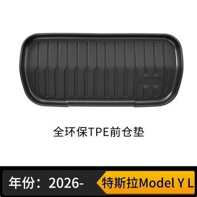 All-Weather Material Car Special Floor | Modelə uyğun ayaqaltı - model-y-l-front-compartment-pad