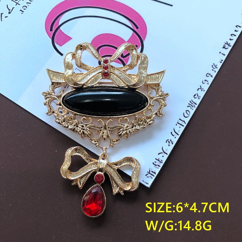 Electroplated Real Gold Turquoise Black Stone Cute Animal Drip Glazed Enamel Straw Hat Brooch Plant Leaves Pearl Pin display picture 33