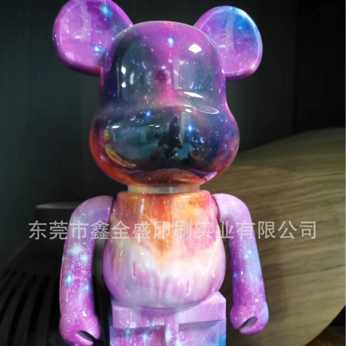 暴力熊水转印印刷暴力熊水转印彩色印刷喷油加工价格实惠