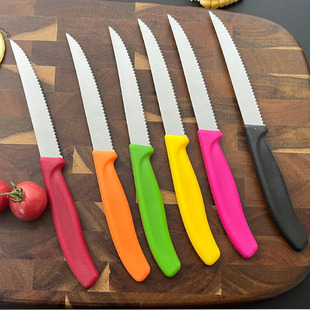 (Exclusive for cross-border) pointed stainless steel steak knife, sharp and durable, factory direct sales, western food/hotel