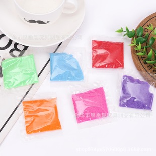 �S��ֱ���ǹ���5g/���b��ɳɳ������ɰ��ͯ��DIY��߼�ɳȾɫ��ɰ