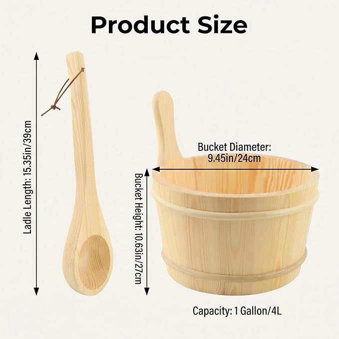 Wooden steamer for cooking rice, suitable for home kitchens, available in various sizes, including a rice steamer, a water bucket, and a bamboo steaming basket