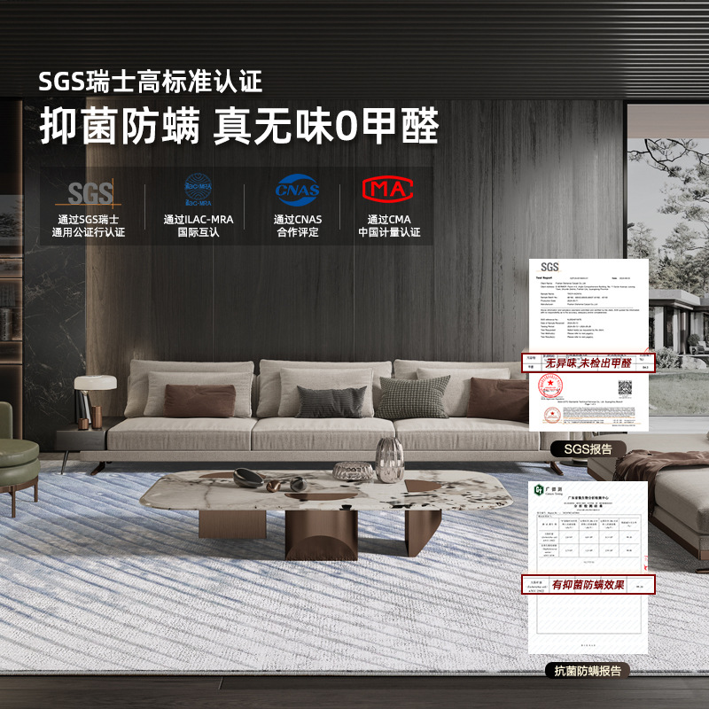 Guangdong alfombra de sala de estar alta y baja estereoscópica resistente a la suciedad fácil de cuidar moderna simple casa alboroto alboroto al por mayor