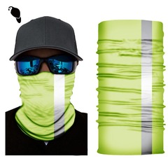 The Honor Glow Reflective Strap Series Outdoor Versatile Cycling Sports Neck Gaiter Seamless Multifunctional Magic Headband Spring and Summer