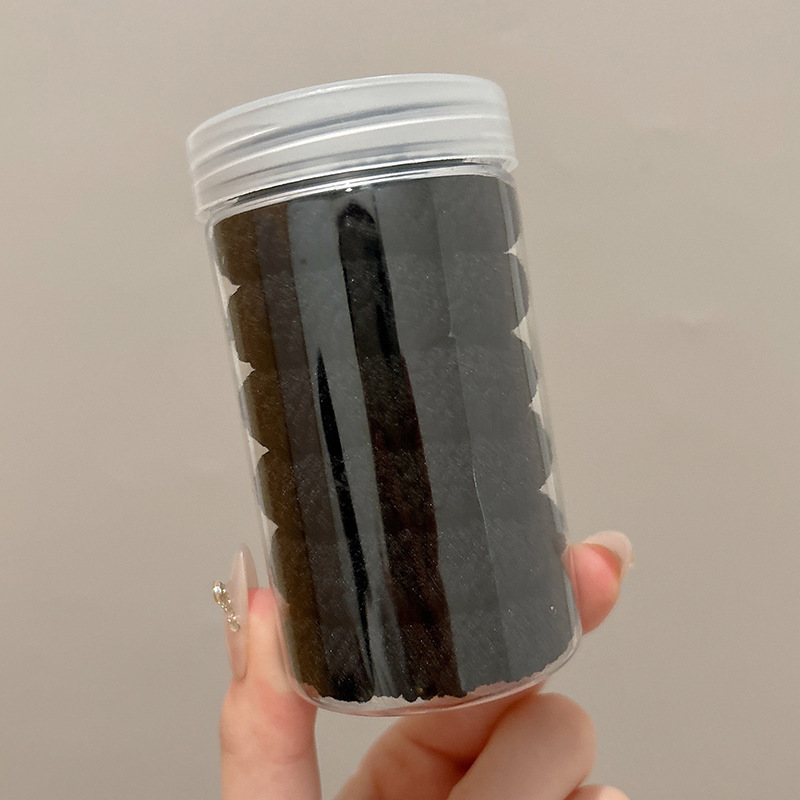 Cuerdas de cabello de cola de caballo de alta elasticidad, banda de goma duradera, anillo de cabello de mujer, 2025 nuevo toque de cabello de primavera y verano de alta gama