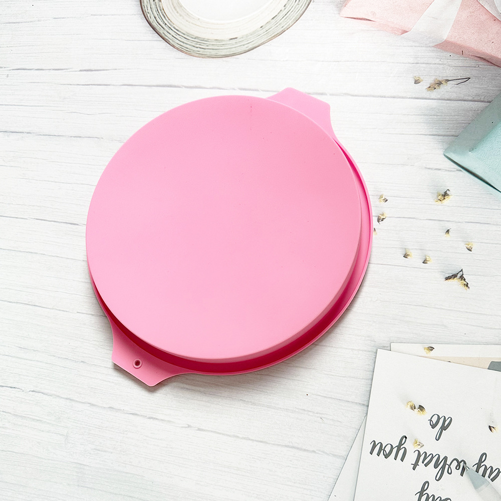 Placa de pastel de 8 pulgadas 332 pastel molde de silicona molde de pastel gelatina torta molde de pan herramientas de horneado