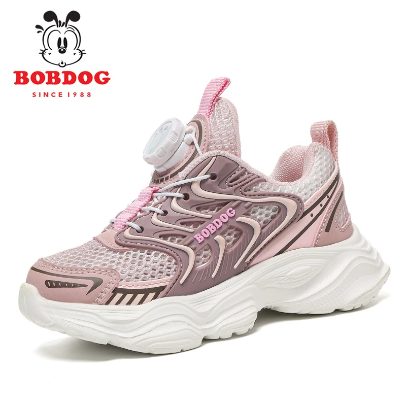 巴布豆 Летние детские дышащие спортивные кроссовки для мальчиков