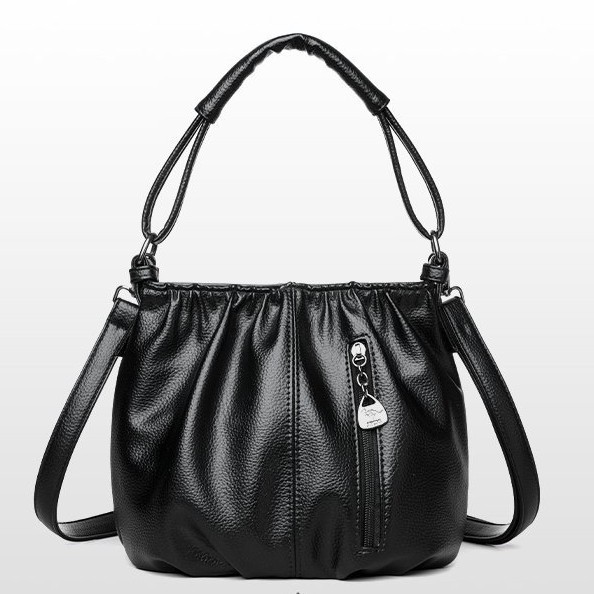 Premium Women’s Shoulder Bag In Soft Leather Versatile Handbag_voghion.com