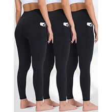 U 92255 High Waist Side Pocket Yoga Pants �����٤�� �羳ר