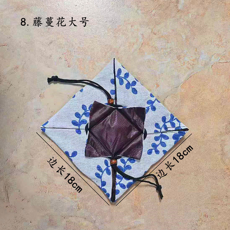 8. 덩굴 꽃 대형 18*18cm; 면; 측면 길이 치수