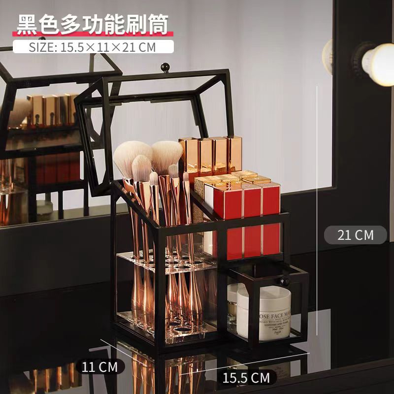 블랙 클래식 브러시 배럴 브러시 홀더