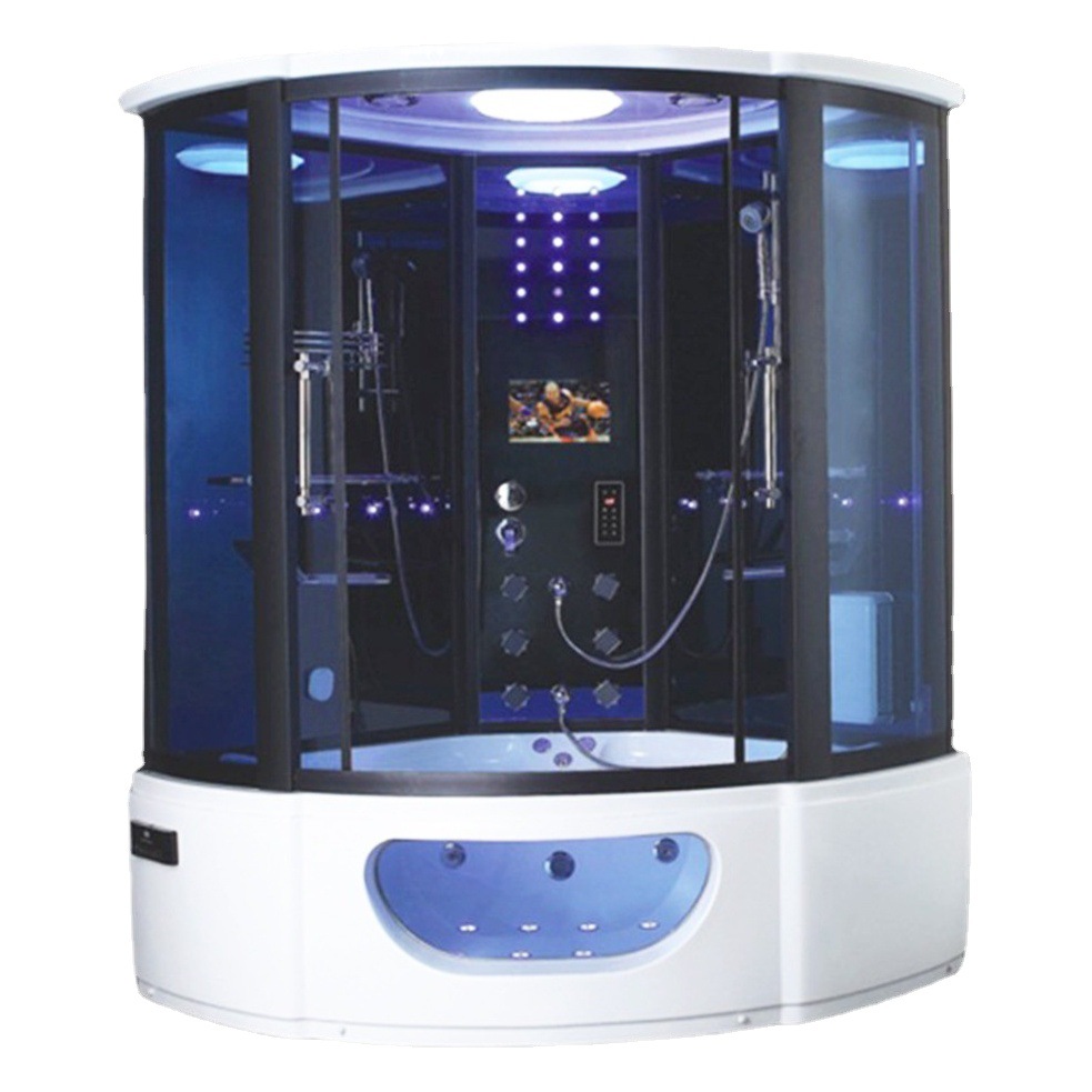 Aowo cuarto de baño sala de vapor interior proveedor doble ducha de vapor sala de ducha sauna cuarto de baño integral