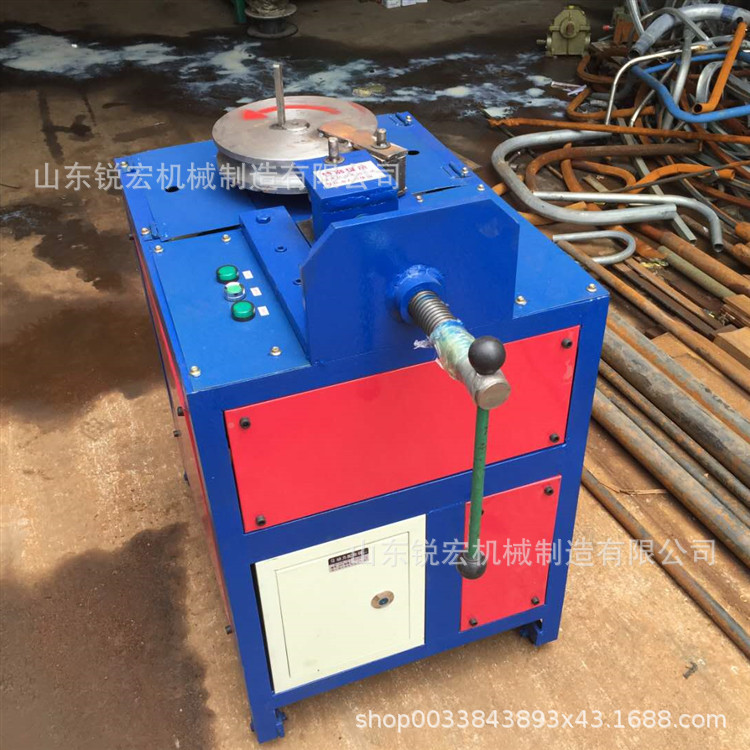 Dobladora de tubos de ángulo recto de plataforma de 90 grados Dobladora de tubos hidráulica CNC de 180 grados Dobladora de plataforma de tubos de acero de invernadero en forma de U