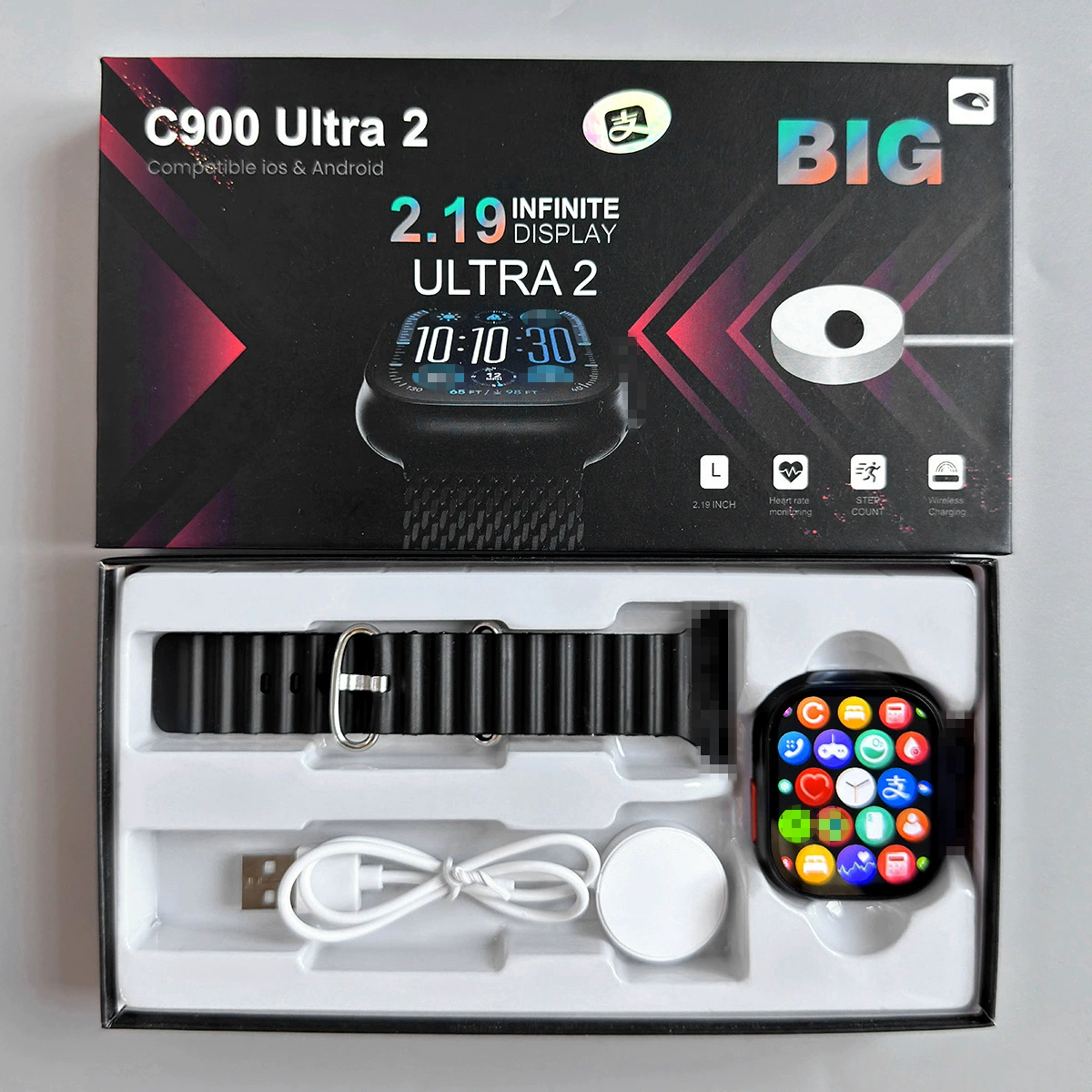 Huaqiangbei s9ultra часы умные с версиями для cellular Lingdong остров с NFC Alipay Bluetooth звонок спортивные часы