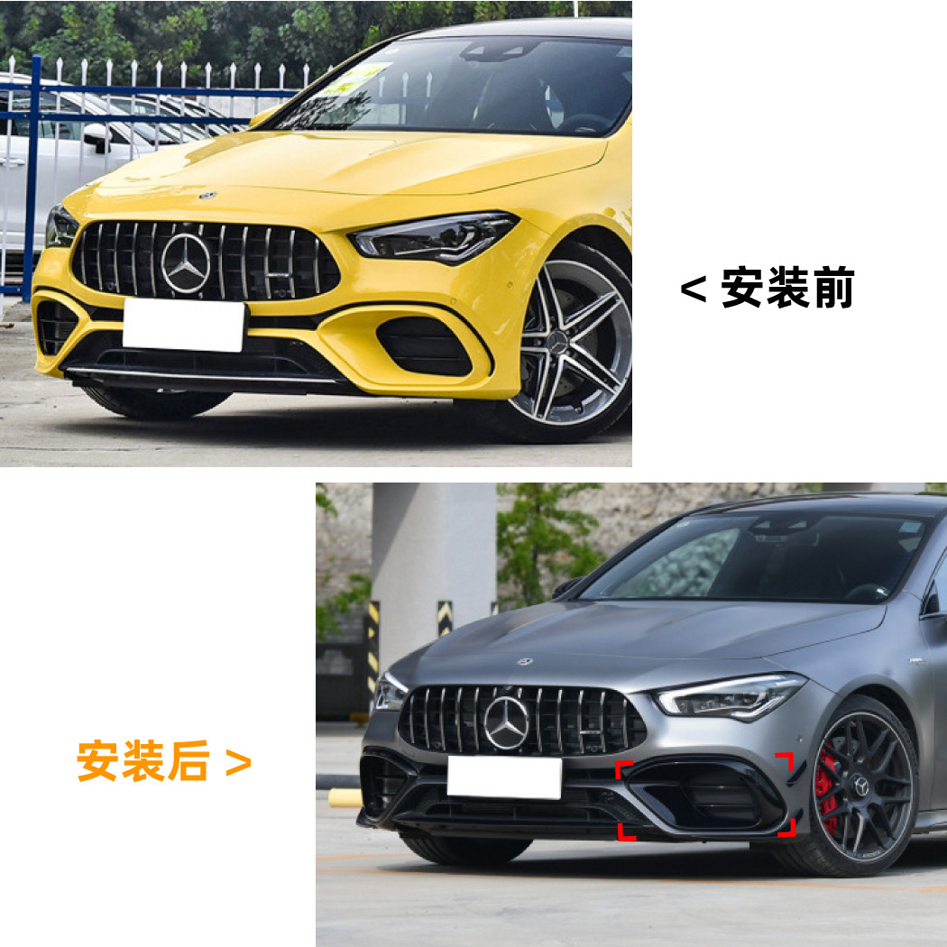 Kit de Canards y Tomas de Aire para Mercedes-Benz CLA C118 CLA45