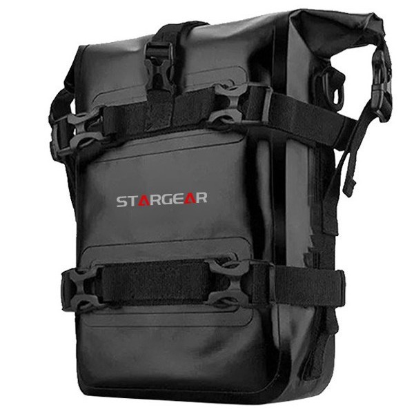 Bolsa de barras de motocicleta, bolsa de hombro impermeable, bolsa lateral multifuncional, bolsa de cola, bolsa de marco, bolsa lateral blanda, desmontaje rápido, tipo universal