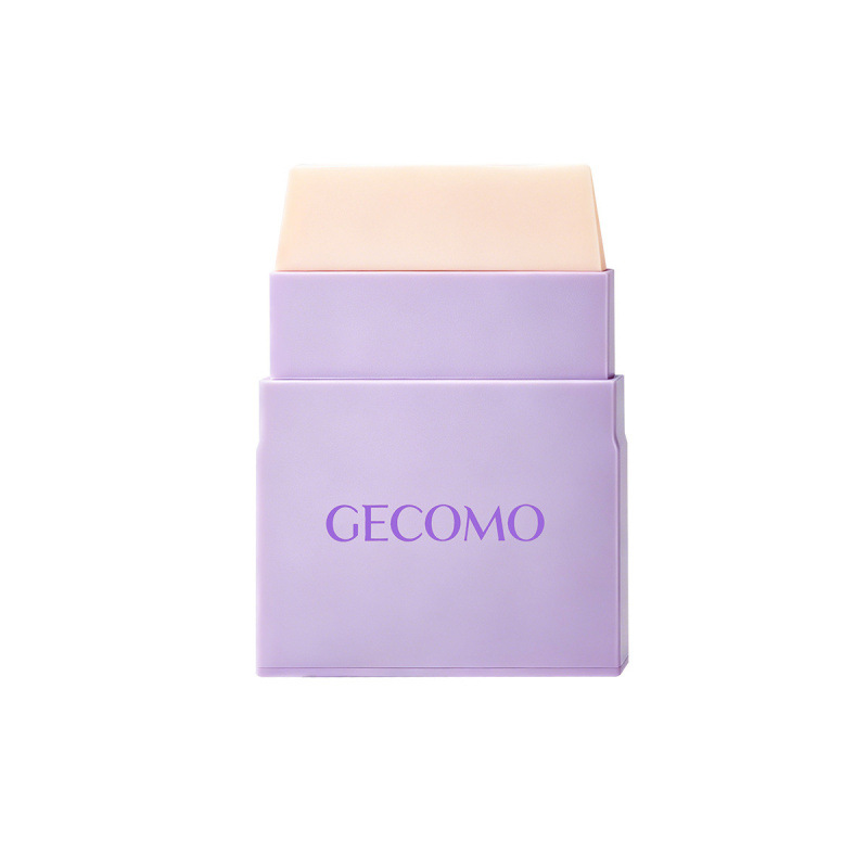 GECOMO cero marcas portátiles de silicona base cepillo de maquillaje no comer polvo suave para la piel herramientas de maquillaje al por mayor