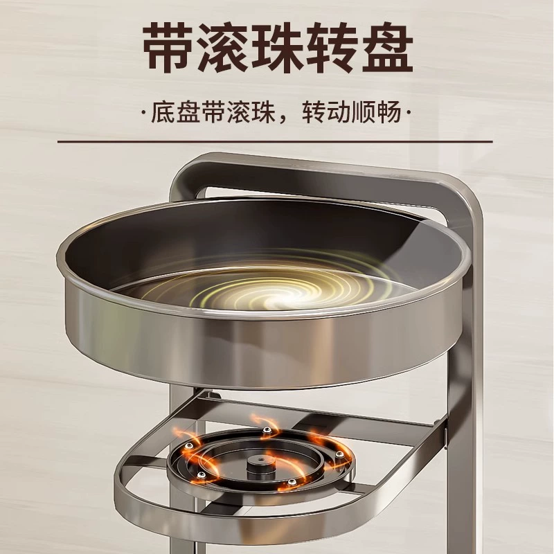 Storage Rack Storage Box Countertop Rotating Kitchen from Yomiego