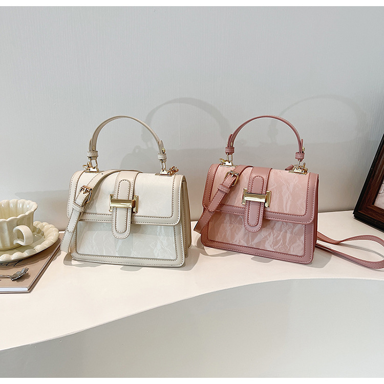 Tämän vuoden suositut laukut naisille 2024 uusi muoti huippuluokan kannettava olkalaukku suuri kapasiteetti crossbody pieni neliö laukku_voghion.com