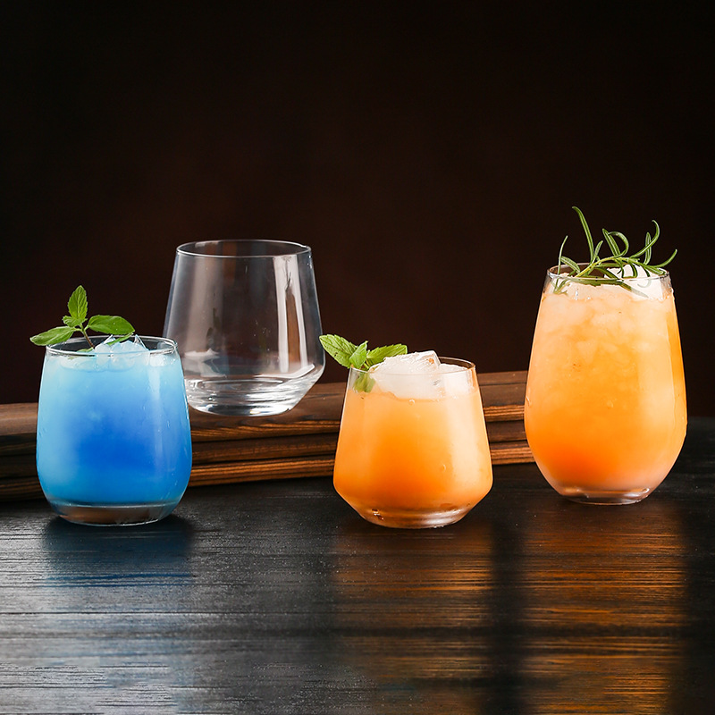 INS smoothie cup egg-shaped juice glass water mousse cup…