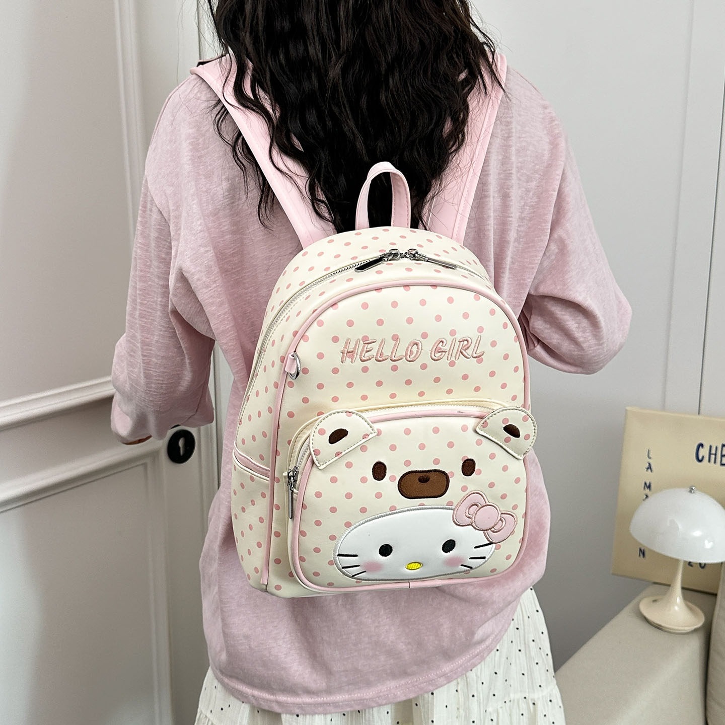 Popular Commuting este verano, nuevo bolso de clase de estudiantes, 2026 mochila de mujer, estilo coreano a cuadros.