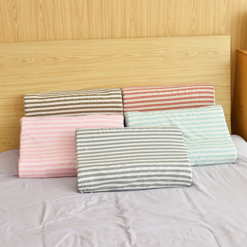 (Adult style) Latex pillow Unprinted Tianzhu cotton pillow Thai latex pillow Good quality cervical pillow wholesale delivery