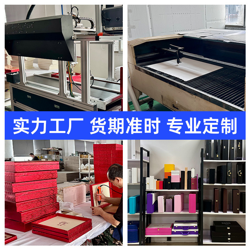 定制礼盒包装盒红色礼品盒圆形高档皮质拉链手提伴手礼礼盒空盒子|undefined