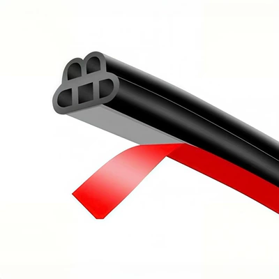 Strip, Double-layer Universal Anti-collision, Vehicle Sealing Strip - 20m-pack-4-packs-of-adhesion-promoter-included