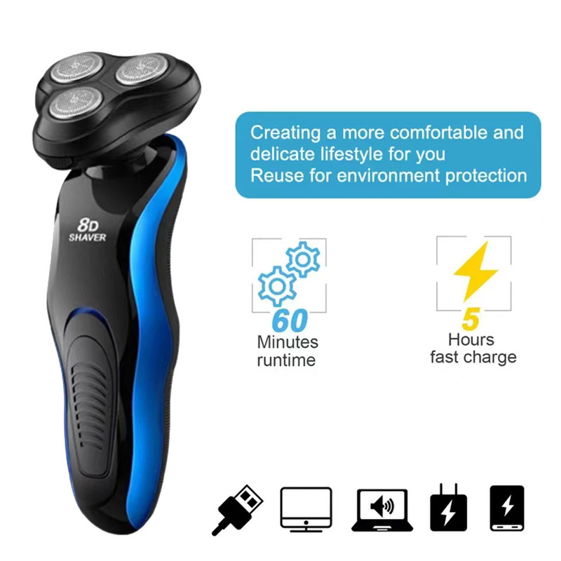 8d rechargeable full body washカートリッジカバーシェーバー|undefined