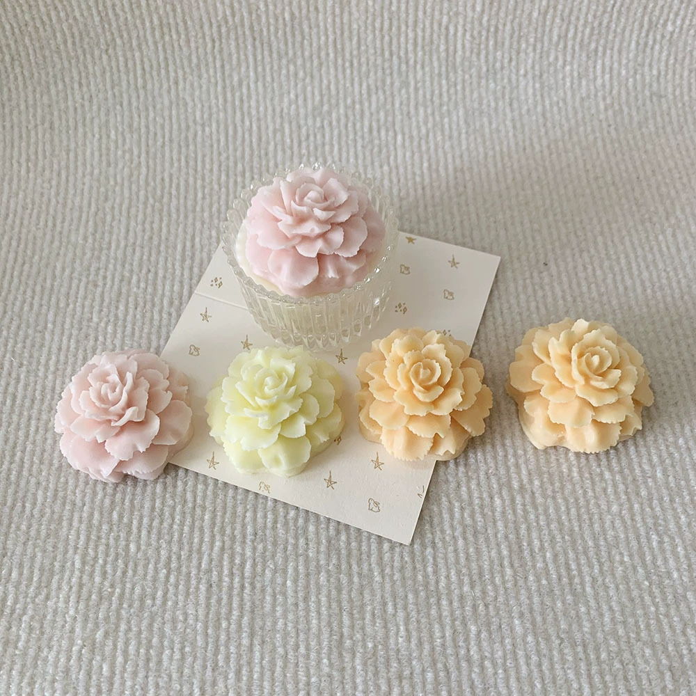 Silicone Mold BA008, Flower Shape for Soap, Fondant & Aromatherapy, Handmade DIY Small Kit
