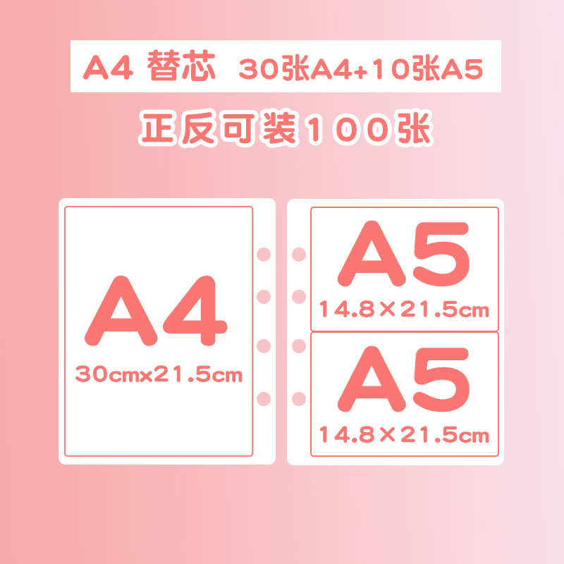 替芯（A4/30张+A5/10张）