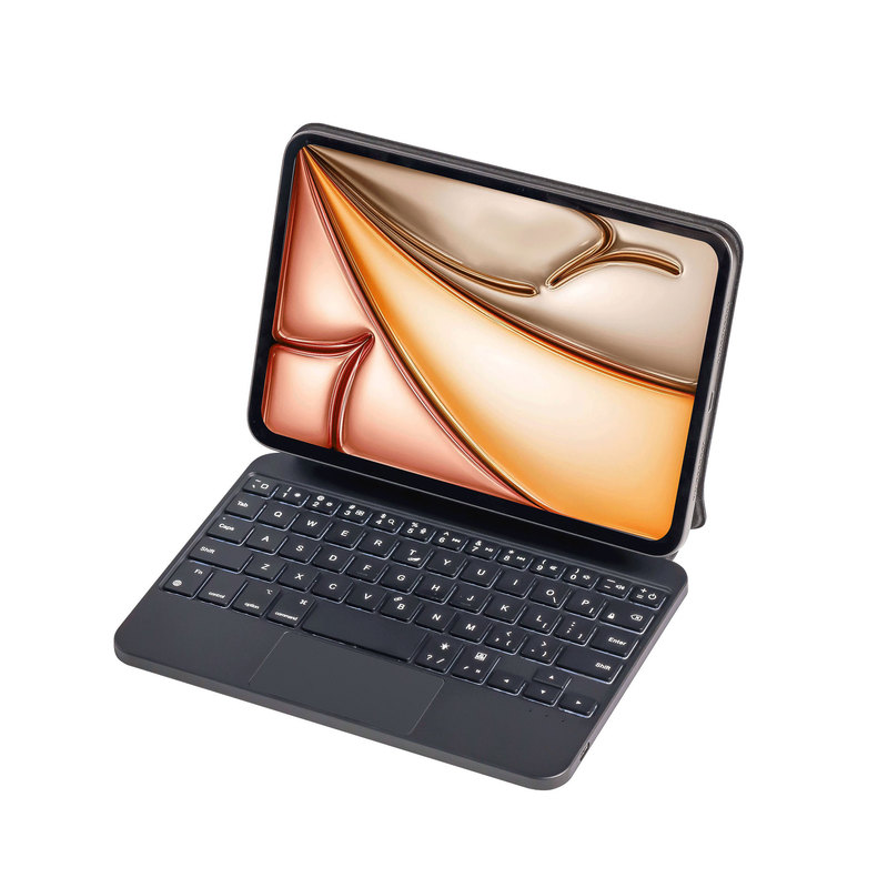 Suitable for iPad Mini7/Mini6 Tablet Computer Keyboard with Touch Control, Colorful Backlight, Magnetic Suction, and Integrated Magic Keyboard Suitable for iPad Mini7/Mini6 Tablet Computer Keyboard with Touch Control, Colorful Backlight, Magnetic Suction, and Integrated Magic Keyboard