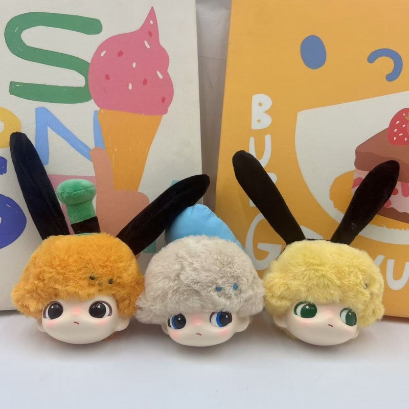 新製品 DIMOMO 小頭シリーズビニールぬいぐるみキーホルダー女の子かわいいバッグペンダント車のキーチェーンバッチ|undefined