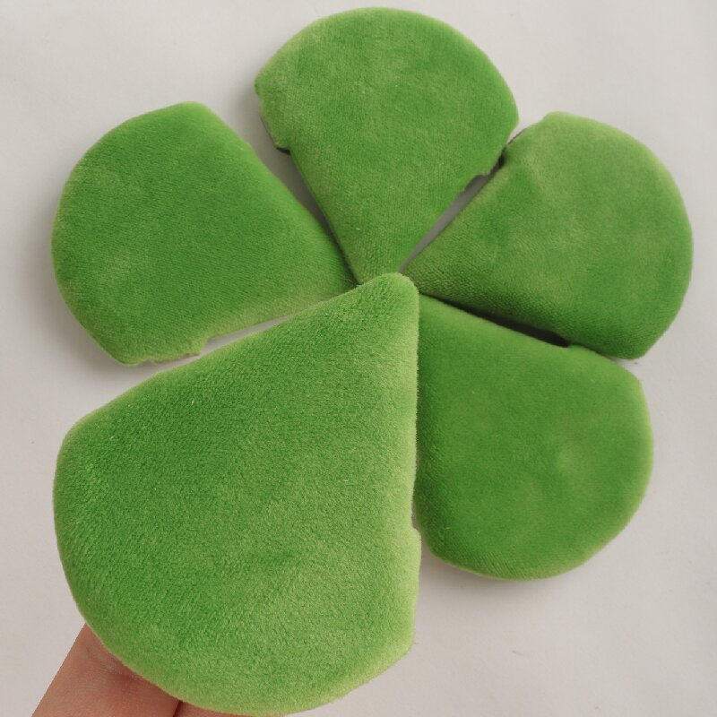 Nuevo sistema de frutas de algodón en polvo, cojín de aire sin látex verde, Xyinshein / temu, una pieza de cabello