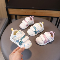 秋季皮面宝宝学步鞋男女童运动鞋机能鞋子幼儿男女小童鞋子休闲鞋