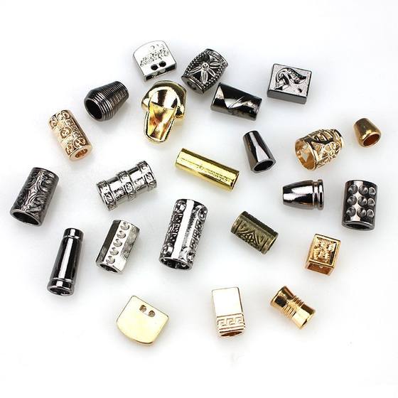Metal Bell Buttons Buttons Sweatshirt Hat Drawstring Buckle Stop Rope Buckle Detachable Sports Pants Rope Head Pendant Accessories