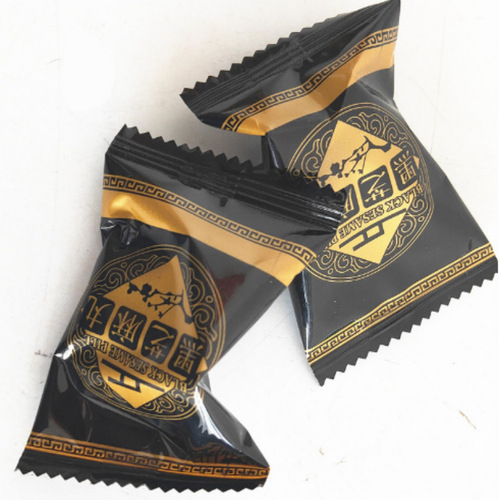 Black sesame balls, nine steamed and nine sun-dried sesame balls, wholesale 250g, whole sesame balls, healthy black and white sesame balls