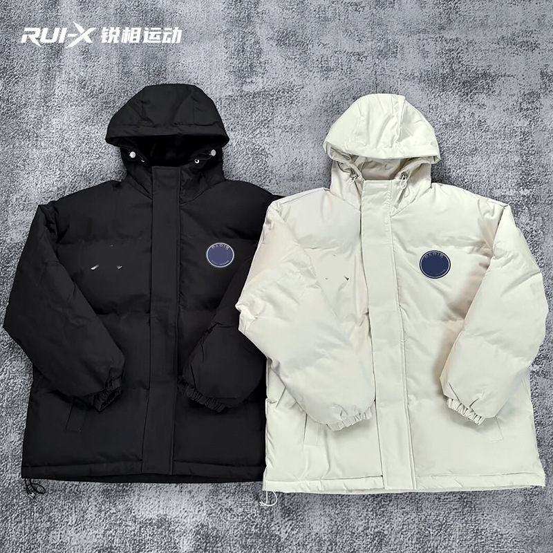 Winter NK Flyman Down Cotton Jacket New Model for Men and Women, Couple's Coat, Warm and Versatile, Sporty Casual Puffer Jacket