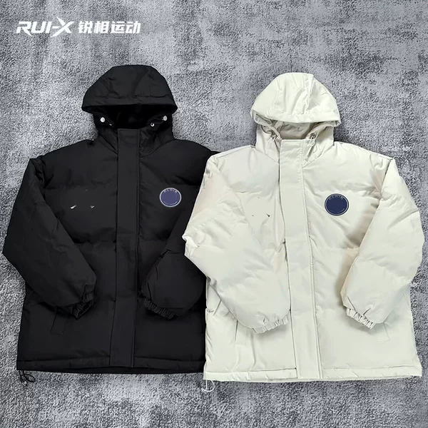 Winter NK Flyman Down Cotton Jacket New Model for Men and Women, Couple's Coat, Warm and Versatile, Sporty Casual Puffer Jacket